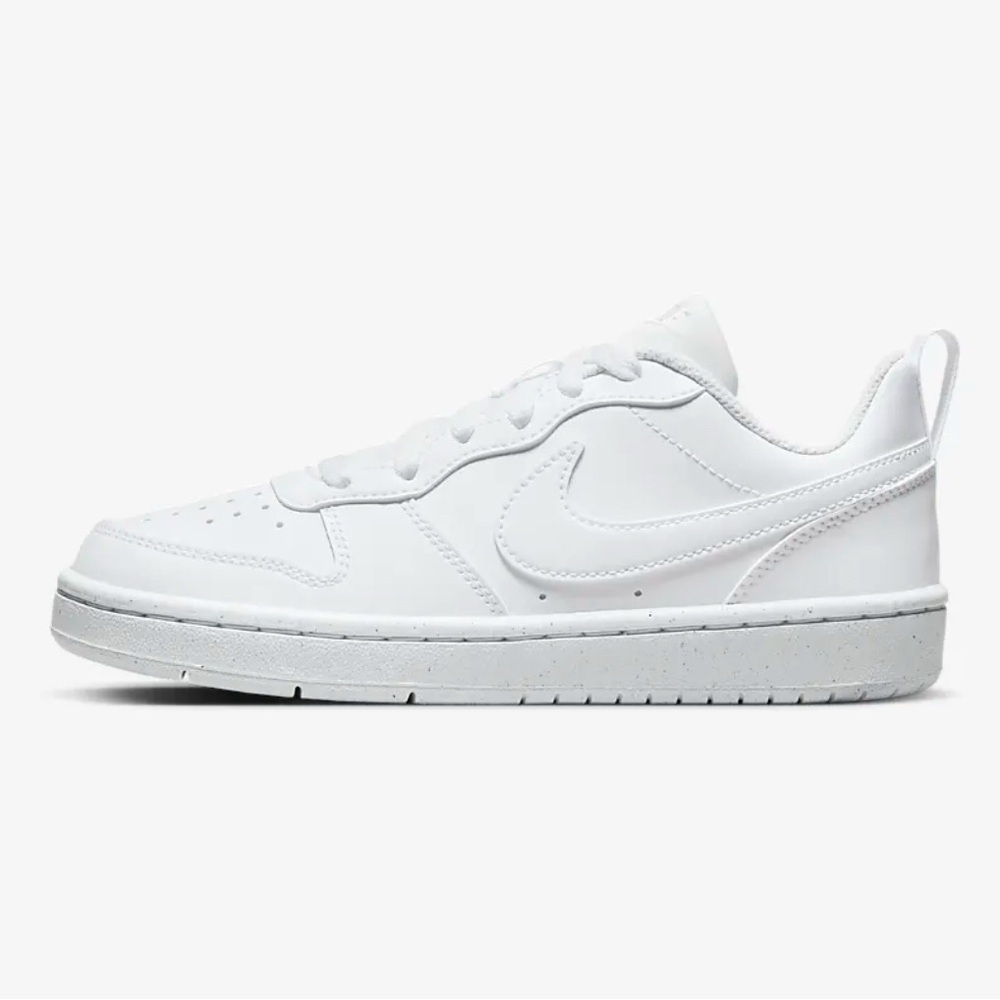 Nike Court Borough White Sneakers 6.5Y or 8W (New in box) - Picture 2 of 7